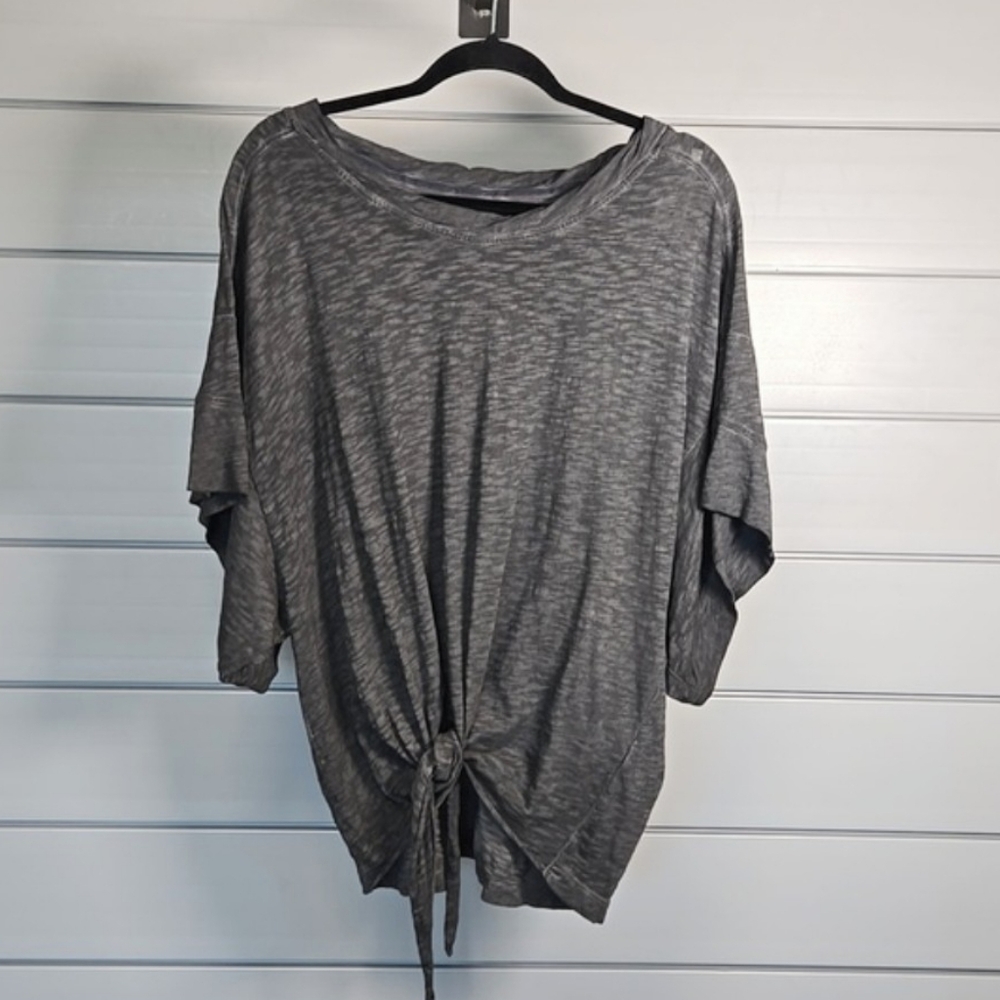 Anthropologie Pilcro Shelley Tie Tee